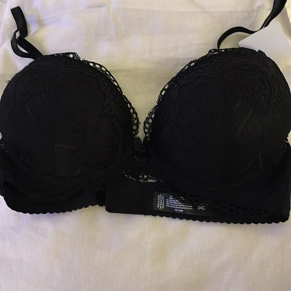 NWT Rene Rofe Demi lightly padded 2 pack bras 34C - Picture 4 of 6